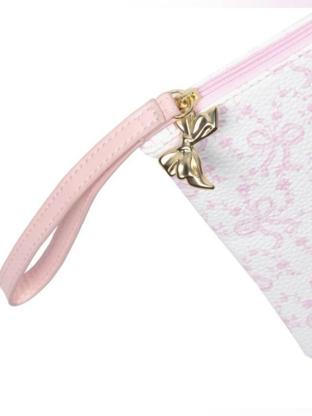 NWT LoveShackFancy × Target - Yoobi Happy Thoughts Pencil Case -coquette bow